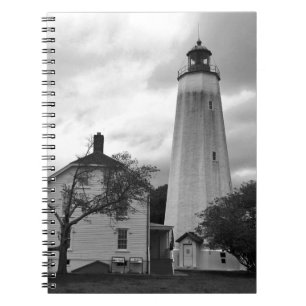 Sandy Hook Lighthouse Notizblock
