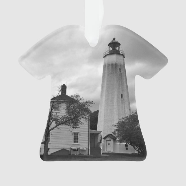 Sandy Hook Lighthouse Ornament (Vorderseite)