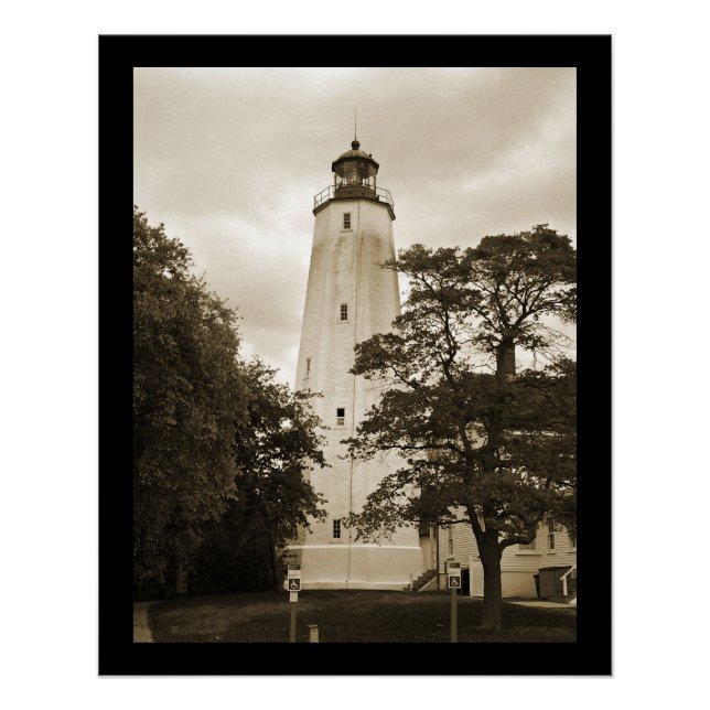 Sandy Hook Lighthouse Poster (Vorderseite)