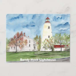 Sandy Hook Lighthouse Postkarte