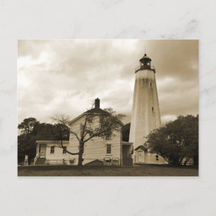Sandy Hook Lighthouse Postkarte