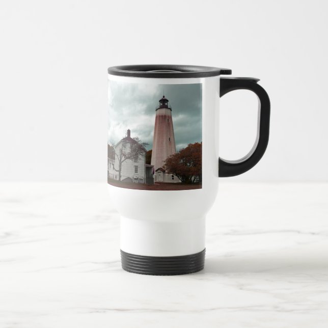 Sandy Hook Lighthouse Reisebecher (Rechts)