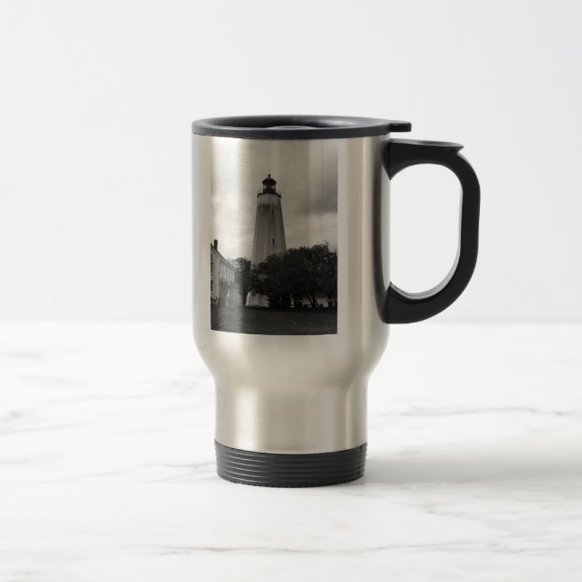 Sandy Hook Lighthouse Reisebecher (Rechts)