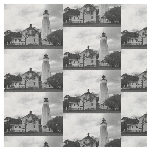 Sandy Hook Lighthouse Stoff (Muster)