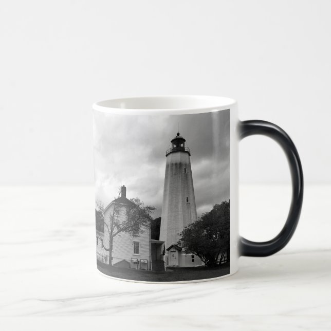 Sandy Hook Lighthouse Verwandlungstasse (Rechts)
