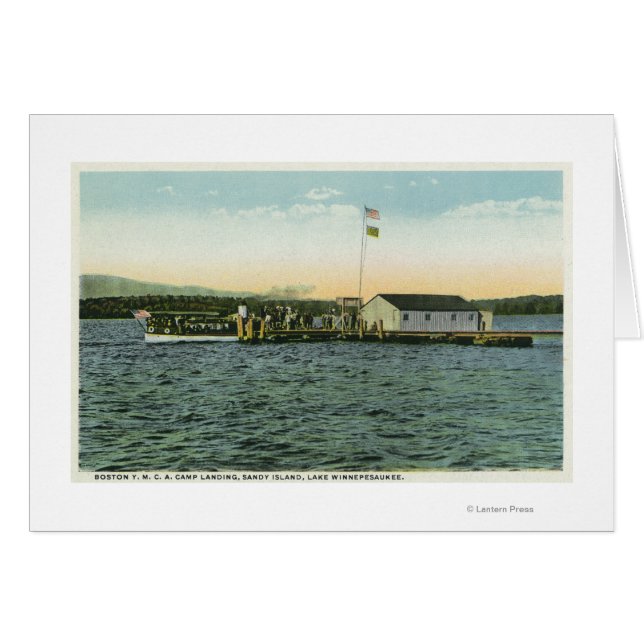Sandy Island, Boston YMCA Camp Landing View (Vorderseite (Horizontal))