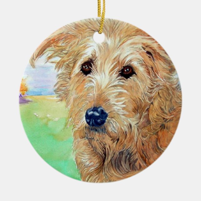 Sandy Keramik Ornament (Vorne)