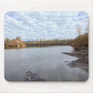 Sandy River, Troutdale, Oregon Poster Mousepad