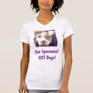 Sandy sagt, Verbot-Ignoranz! NICHT Hunde! T-Shirt