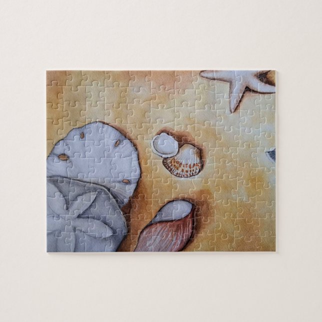 Sandy Seashells (Horizontal)