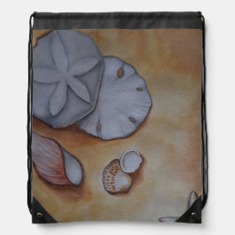 Sandy Seashells Sportbeutel