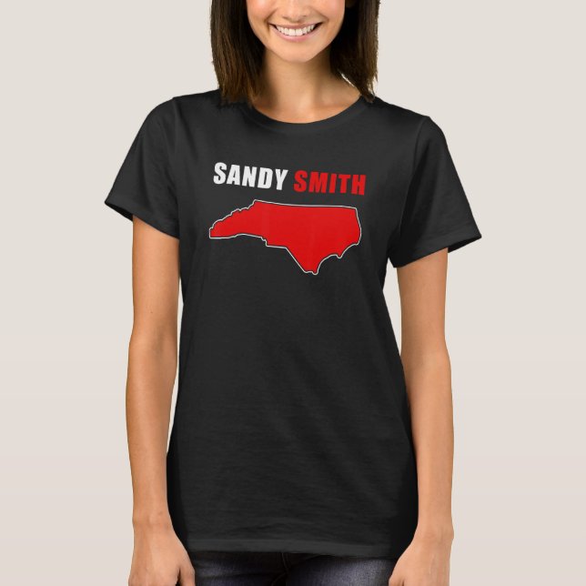 Sandy Smith North Carolina Congress USA T-Shirt (Vorderseite)