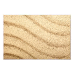 Sandy-Strand. Sand-Beschaffenheit für Hintergrund Fotodruck