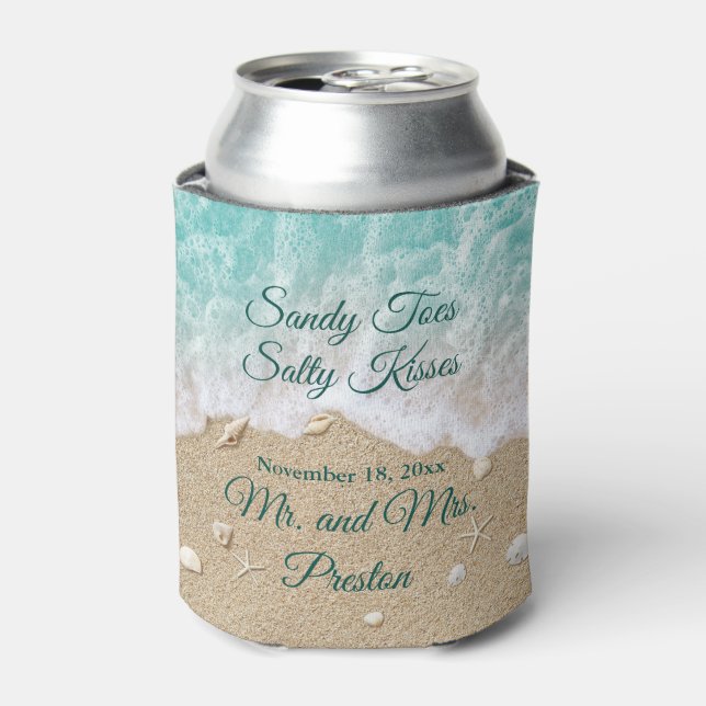 Sandy Toes Cooler Dosenkühler (Kanne Vorderseite)