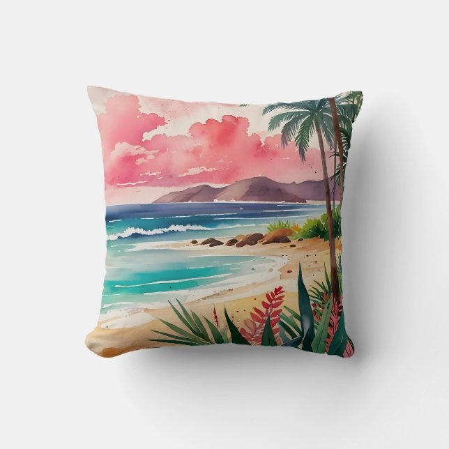 Sandy Toes Kissen (Vorderseite)