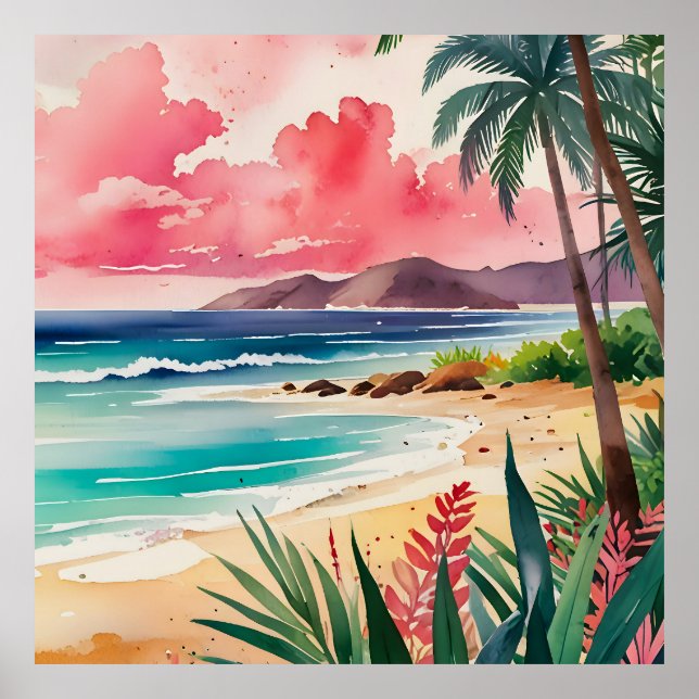 Sandy Toes Poster (Vorne)