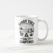 Sandy Toes Salty Campfire Camping Design