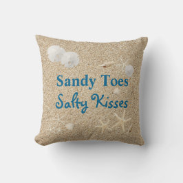 Sandy Toes salziges Kuss-Kissen Kissen