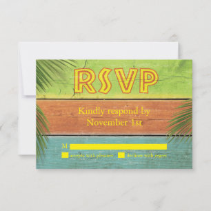 Sandy Toes salziges Küsse UAWG RSVP Karte