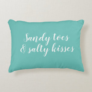 Sandy Tots et Salty Kisses Accent Coussin