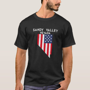 Sandy Valley Nevada USA Bundesstaat Amerika Reise T-Shirt