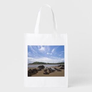 Sandyhiler Strand, Schottland Wiederverwendbare Einkaufstasche