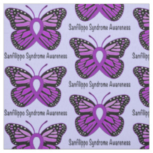 Sanfilippo-Syndrom Schmetterling der Hoffnung Stoff