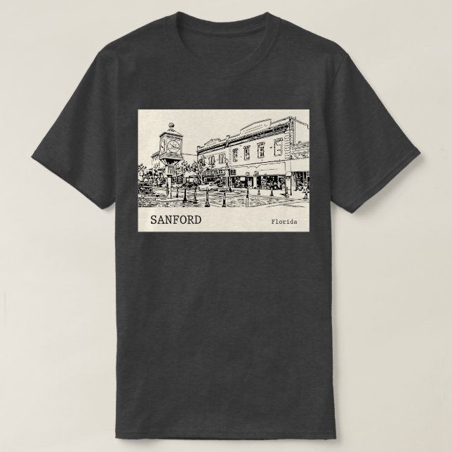 Sanford Florida TShirt 1 (Design devant)