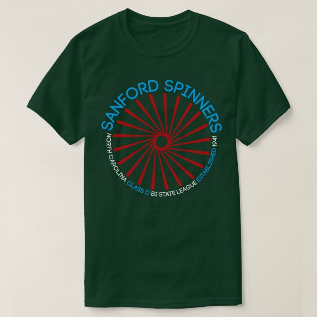 Sanford Spinners T-Shirt (Design vorne)