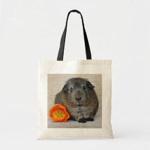 Sanft, Agouti-Guinea Lemon Pig und Mohn Tragetasche