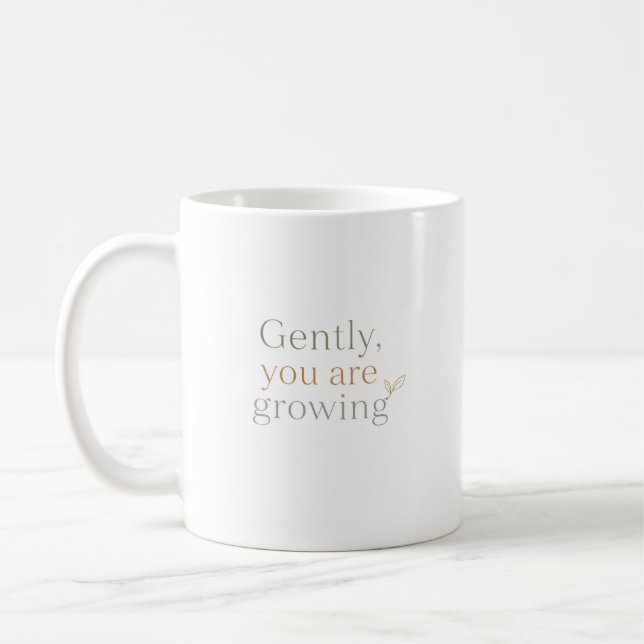 Sanft wächst du kaffeetasse (Links)