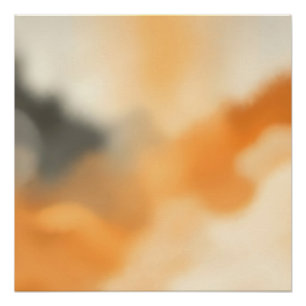 Sanfte abstrakte Glanz Unschärfe Kunst Poster