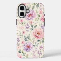 Sanfte Aquarell-Pfingstrose-Floral