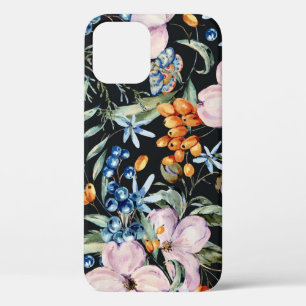 Sanfte Aquarell: Rosa Florale Beeren Case-Mate iPhone Hülle