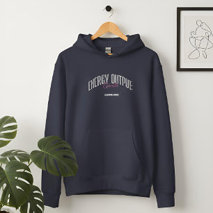 Sanfte Beobachtungen Energieabgabe Dunkel Hoodie