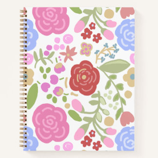 Sanfte Blumen Notizbuch