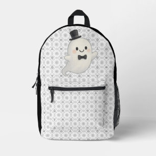 Sanfte Cartoon-Geister Halloween  Bedruckter Rucksack