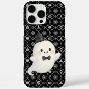 Sanfte Cartoon-Geister Halloween iPhone 16 Pro Max Hülle