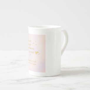 Sanfte Courage – Pastell-Inspirations-Tasse Prozellantasse