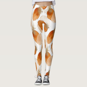 Sanfte erdige Abstraktion (2) Leggings