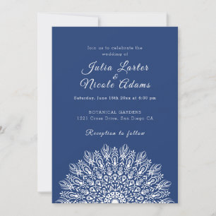 Sanfte Feder Trocken Pampas Gras Mandala Hochzeit Einladung