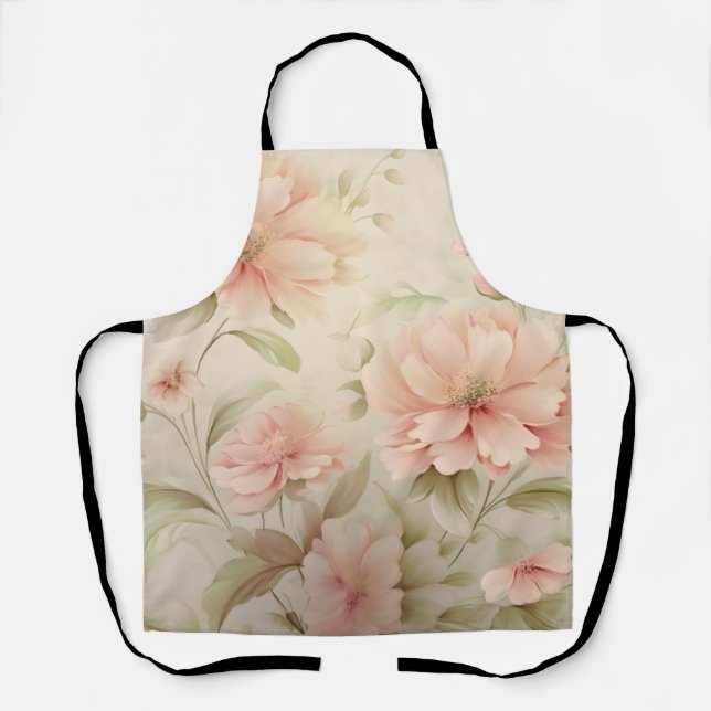 Sanfte Floral Schürze (Vorderseite)