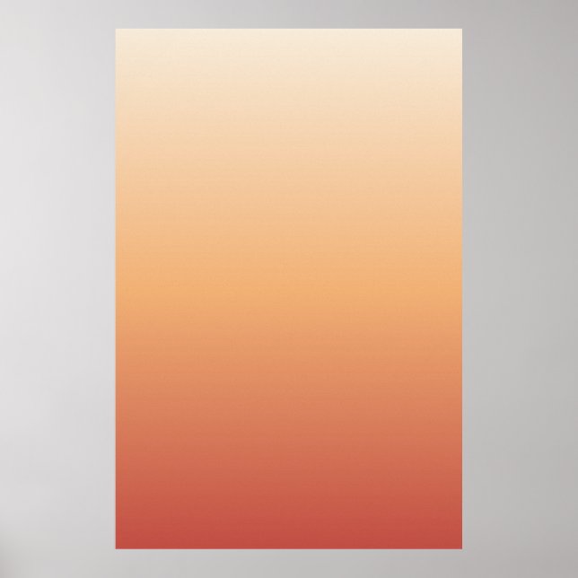 Sanfte Gradient-Minimalist-Wandkunst Poster (Vorne)