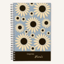 Sanfte Kaiserin Florals Strahlende Kaiserin Notizbuch