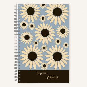 Sanfte Kaiserin Florals Strahlende Kaiserin Notizbuch