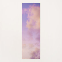 Sanfte Lavendel-Sonnenuntergangs-Wolken