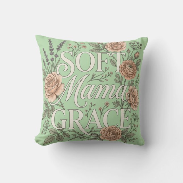 Sanfte Mama Grace Kissen (Vorderseite)