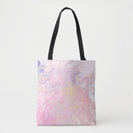 Sanfte Pastell-Traum-Marmor-Wirbel-Abstrakte Kunst Tasche