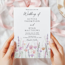 Sanfte Pastell-Wildblumen-Hochzeit