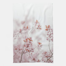 Sanfte rosa Frühlingsblüten, Minimale Floral